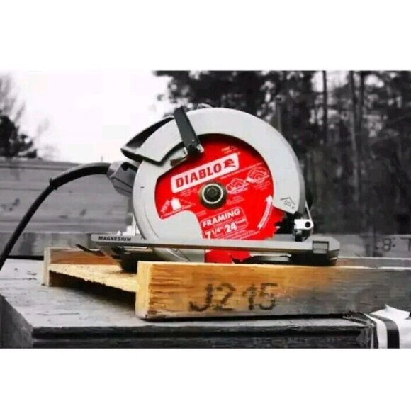 Diablo 7-1/4in. x 24-Teeth Tracking Point Framing Saw Blade for Wood - Picture 6 of 13